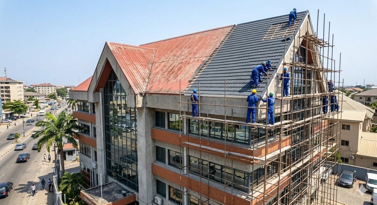Office Complex Re-roofing
